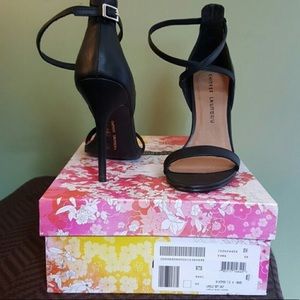 Chinese Laundry Black “Lavelle” Strappy Heels 7.5